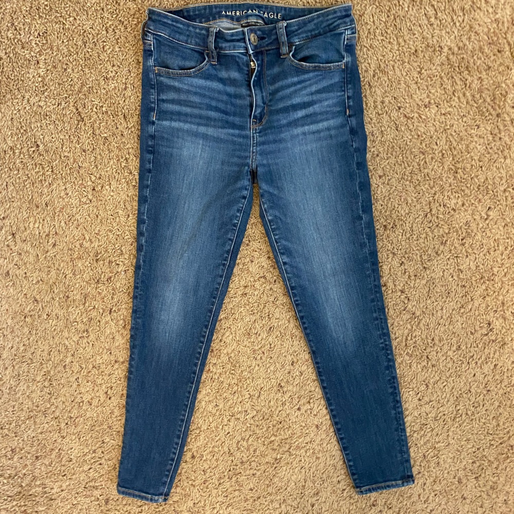 Women’s American Eagle Hi-Rise Jeggings Size 8 Short